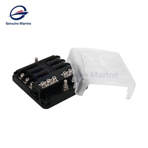 Echte Marine 6-Wege hochwertige Boot Auto Auto Sicherungs halter Yacht Sicherungs block