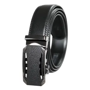 2019 Guangzhou business casual low price low MOQ black genuine leather belts