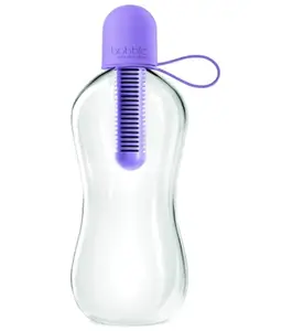 Gourde en plastique avec filtre à charbon, 18.5 oz, ml, bouteille d'eau filtrante, classique, sans BPA