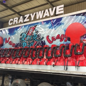 La atracción del parque de atracciones juegos de carnaval loco onda miami en venta, para - Product Image 3