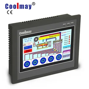 Fabricación China Coolmay 4,3 "HMI/PLC todo en uno RS485/RS232/controlador de puerto USB para aire compresor