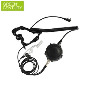 אקוסטית צינור אפרכסת גרון מיקרופון HRE-5660 עבור kenwood/ icom/מוטורולה רדיו