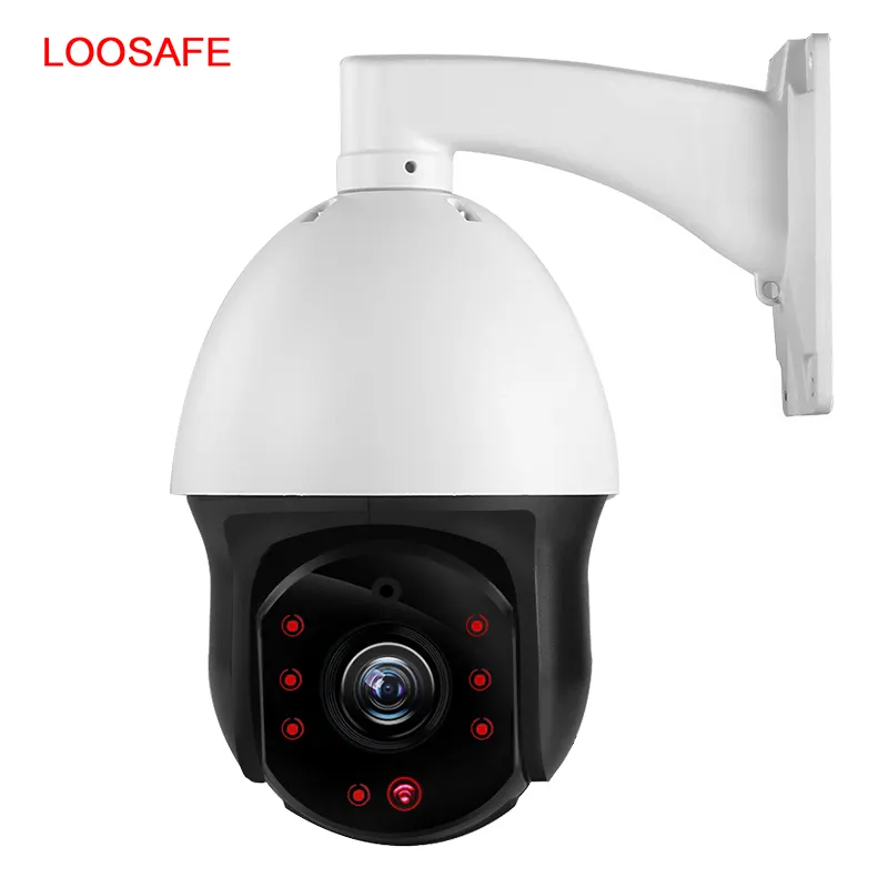 Goede Prijs Loosafe 2MP 20X Zoom PTZ Dome Camera H.265 POE Nachtzicht Waterdichte CCTV Camera