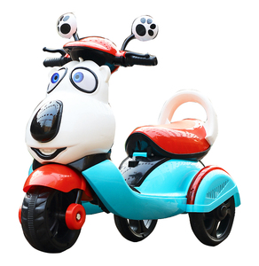 <span class=keywords><strong>Moto</strong></span> Elettrica per Bambini in Plastica con Musica, Durevole, Batteria 6V, Design Adorabile a Forma di Cane o Orso - Product Image 1