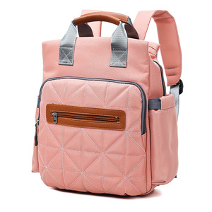 Ransel Popok Ibu, Tas <span class=keywords><strong>Mama</strong></span> Bayi Kanvas Berubah Cantik, Warna Tas <span class=keywords><strong>Mama</strong></span> Bayi Akhir Pekan - Product Image 1