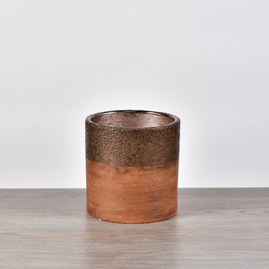 estilo de lujo chapado en oro <span class=keywords><strong>rosa</strong></span> jardinería maceta caja decoración adorno de cerámica, <span class=keywords><strong>suculenta</strong></span> olla para las plantas - Product Image 3