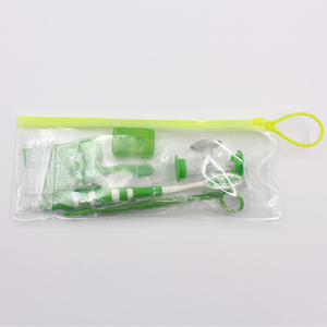 Professionale usa e getta per la cura orale strumenti dentali in scatola per la pulizia orale Set da viaggio spazzolino dentifricio Kit per la clinica dentale