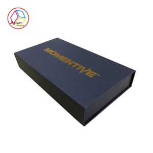 กล่องบรรจุภัณฑ์กรอบรูปกระดาษแข็งแบบปรับแต่งได้4C กระดาษทันสมัยเคลือบยูวีเคลือบเงามันด้านพิมพ์ลายนูน