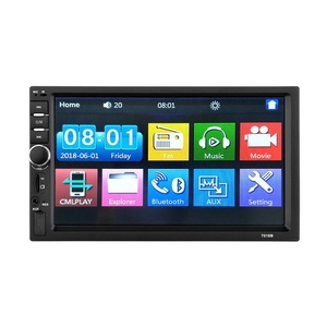 7 pulgadas coche mp5 jugador apoyo formato de vídeo RMVB/<span class=keywords><strong>RM</strong></span>/FLV, etc. - Product Image 2