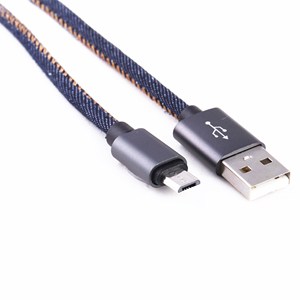 Nuevo estilo de <span class=keywords><strong>Vaqueros</strong></span> cable de carga usb - Product Image 1