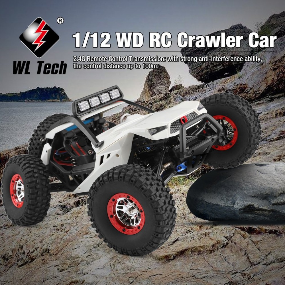 RC Car Wltoys 12429 - High Speed Rock Crawler R/C Car