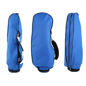 China OEM Manufacture Nylon Golf Bag Foldable golf Travel Cover&Rain Cover