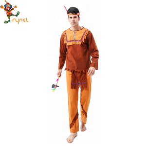 PGMC0139 Hommes Native American Indian Guerrier Fantaisie Robe costumes - Product Image 2