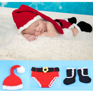 Mejor venta bebé sombrero de Navidad decorado sombrero de <span class=keywords><strong>santa</strong></span> <span class=keywords><strong>claus</strong></span> - Product Image 4