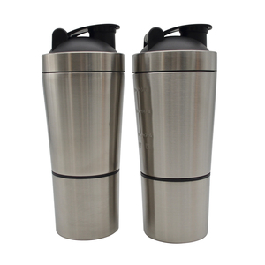500 ml <span class=keywords><strong>de</strong></span> doble pared con aislamiento <span class=keywords><strong>de</strong></span> acero inoxidable proteína Copa coctelera - Product Image 1