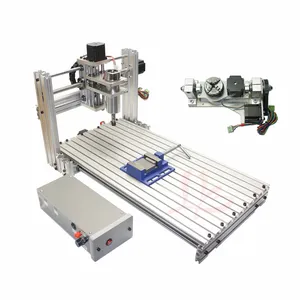 조각 기계 DIY CNC 3060 금속 5 축 CNC 라우터 조각 드릴링 및 밀링 머신