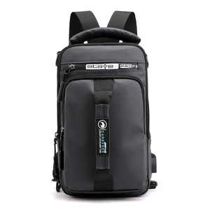 2020 Hot Sale Multifunction Waterproof <strong>Crossbody</strong> Messenger <strong>Laptop</strong> <strong>Bag</strong> Sling Chest <strong>Bag</strong> with USB Charging Port - Product Image 1