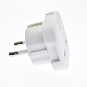 Adattatore da regno unito a spina europea 3 Pin a 2 Pin presa ue europa francia germania adattatore da viaggio - Product Image 4