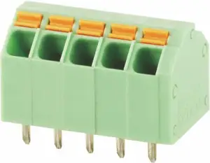 Spring pitch 5.08mm WANJIE terminal block PCB connector