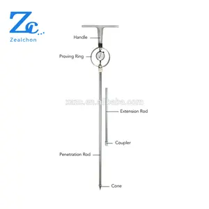 China Manufacturer Soil Load Ring Penetrometer Price