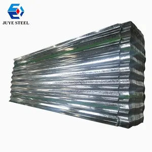 Buena calidad hoja de acero recubierta de zinc chapa de acero corrugado galvanizado, tipos de metal de China