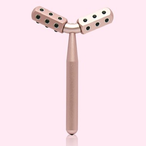 Baguette électrique pour le visage, rouleau, <span class=keywords><strong>massage</strong></span> amincissant, double menton, germanium, accessoire de beauté, 1 pièce - Product Image 2