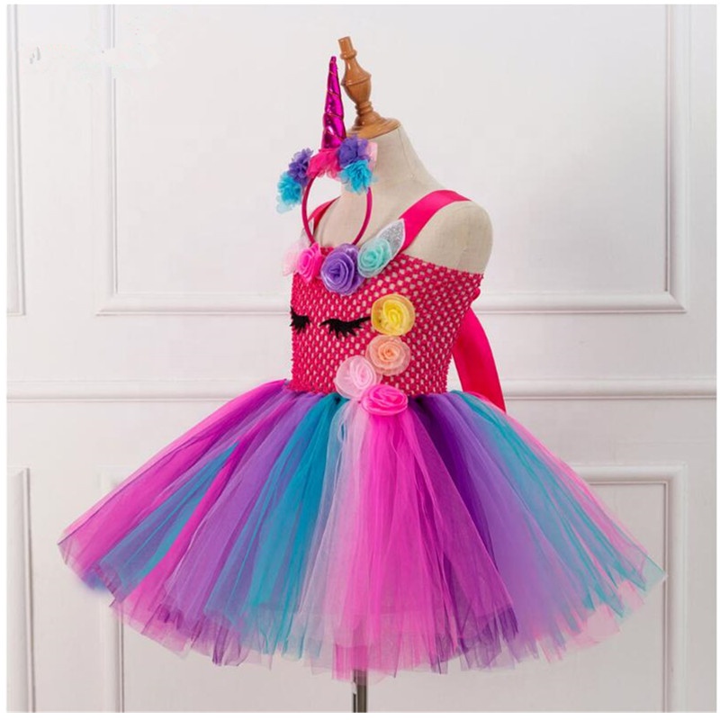 Multicolor Unicorn Costume