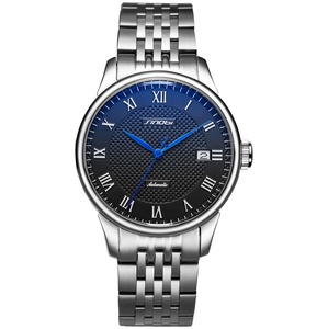 SINOBI <span class=keywords><strong>Orologi</strong></span> <span class=keywords><strong>Automatici</strong></span> di Lusso da <span class=keywords><strong>Uomo</strong></span> in Acciaio Inossidabile, Orologio Meccanico Classico da Polso S1246G - Product Image 2