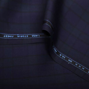 China factory 도매 짠 stripe <span class=keywords><strong>fabric</strong></span> <span class=keywords><strong>100%</strong></span> 소모사 울 양복지 <span class=keywords><strong>fabric</strong></span> - Product Image 4