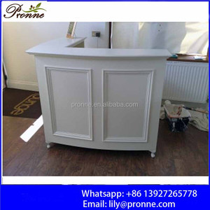 Luxury Beauty <span class=keywords><strong>Salon</strong></span> Vàng Hồng Bàn Thu Ngân/Bàn Tiếp Tân Bán Buôn - Product Image 4