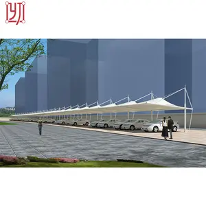 Copertura parasole per parcheggio in acciaio inox Yijin per parcheggio
