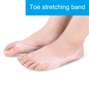 Grand <span class=keywords><strong>pied</strong></span> pouce hallus valgus petit orthèse d'orteils orthopédiques pieds bande d'étirement - Product Image 1