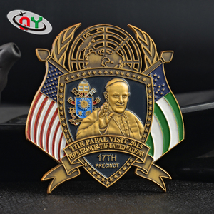 Thiết Kế thời trang Tùy Chỉnh Kim Loại Vàng Sáng Tạo Hiển Thị Mỹ Marshals An Ninh Quân Sự Thách Thức Đồng Xu - Product Image 2