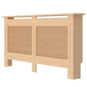 Cubierta del calentador del radiador del gabinete del radiador del MDF sin pintar del estilo europeo