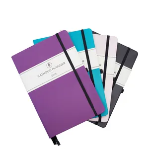 Pen Houder Pocket Custom Note Boek Ontwerp Pu Leather Notebook Dagboek Organisator