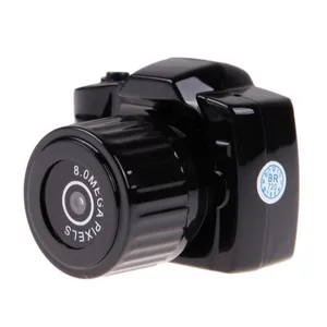 Hotest Y2000 Cmos Super Mini Video Camera Ultra Small Pocket 640*480 480P DV DVR Camcorder Recorder Cam 720P JPG Photo