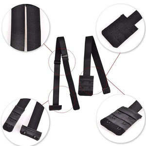 Màu sắc khác nhau có thể điều chỉnh thấp trở lại dây đeo áo ngực đồ lót phụ kiện Extender cho <span class=keywords><strong>backless</strong></span> Dress - Product Image 3