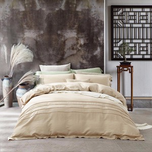 2018 Nouveau haute qualité Chine couettes <span class=keywords><strong>draps</strong></span> <span class=keywords><strong>Vert</strong></span> quilts100 % <span class=keywords><strong>lin</strong></span> ensemble de literie - Product Image 2
