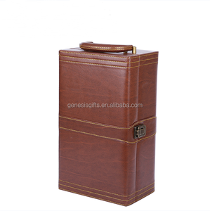 Fábrica al por mayor cuero <span class=keywords><strong>de</strong></span> la PU caja <span class=keywords><strong>de</strong></span> regalo <span class=keywords><strong>de</strong></span> vino 2 vino <span class=keywords><strong>de</strong></span> la botella <span class=keywords><strong>de</strong></span> vino <span class=keywords><strong>de</strong></span> caja con abridor Set - Product Image 1