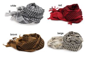 Sản phẩm hot tùy chỉnh ấm polyester cotton kẻ sọc khăn người đàn ông ả Rập lớn vuông Khăn Ả Rập khăn choàng - Product Image 5