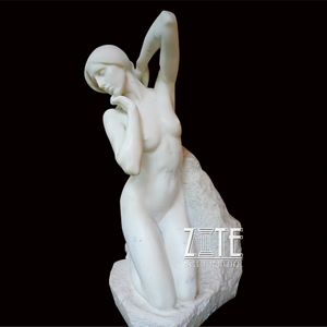 Fait à la main Meilleure Qualité indien femme nue sculpture marmo statue - Product Image 4