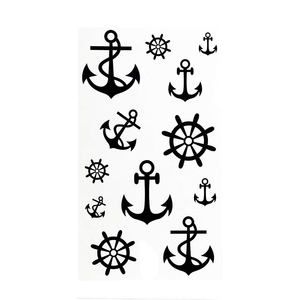 Carta tatuaggio temporaneo, sexy <span class=keywords><strong>skull</strong></span> design autoadesivo del tatuaggio - Product Image 4