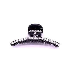 New arrival thời trang nữ phụ kiện hot sale goody rhinestone nhựa thanh lịch tóc claws HA-886