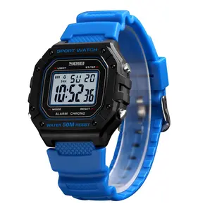 Guangzhou Skmei 1496 Cheap Custom logo Watches Mens Waterproof <strong>Digital</strong> <strong>Clock</strong> - Product Image 1