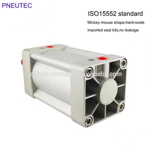 SI סדרת ISO6431 מיקי עכבר צורת נשא 32mm כדי 320mm אלומיניום משחק כפול שבץ 1200mm סטנדרטי פנאומטי צילינדר - Product Image 4