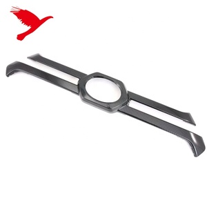 Accessoires de voiture ABS Central Avant Calandre Couverture Moulage Garniture pour Toyota <span class=keywords><strong>RAV4</strong></span> XA50 2019 + - Product Image 4