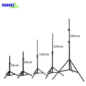 2.1 m Professionale photography luce basamento nero del telefono Alluminio <span class=keywords><strong>treppiedi</strong></span> di macchina fotografica - Product Image 3
