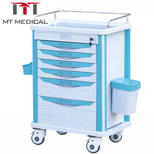 Buenas Ventas ABS mobiliario médico móvil medicina choque carro en urgencias ward y enfermería - Product Image 1