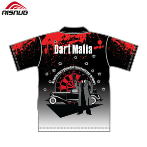 <span class=keywords><strong>2017</strong></span> di nuovo modo personalizzato sublimazione club freccette jersey su ordinazione per freccette stampa camicia - Product Image 4