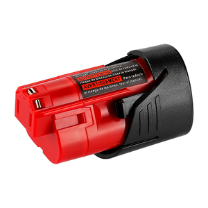 Rechargeable 12 Voltage 1500mAh <strong>Replacement</strong> Power Tools <strong>Battery</strong> Cordless Drill Lithium Ion <strong>Battery</strong> Pack <strong>for</strong> <strong>Milwaukee</strong> M12